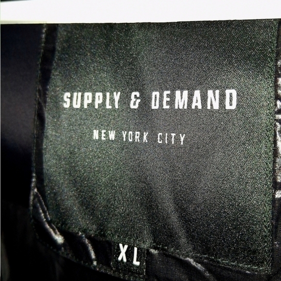 Rare Supply & Demand Goose Down Puffer Coat Similar To Moncler Quality And Style - Picture 9 of 10